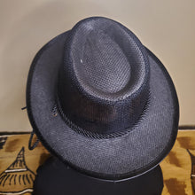 Load image into Gallery viewer, Fedora Hat - Black